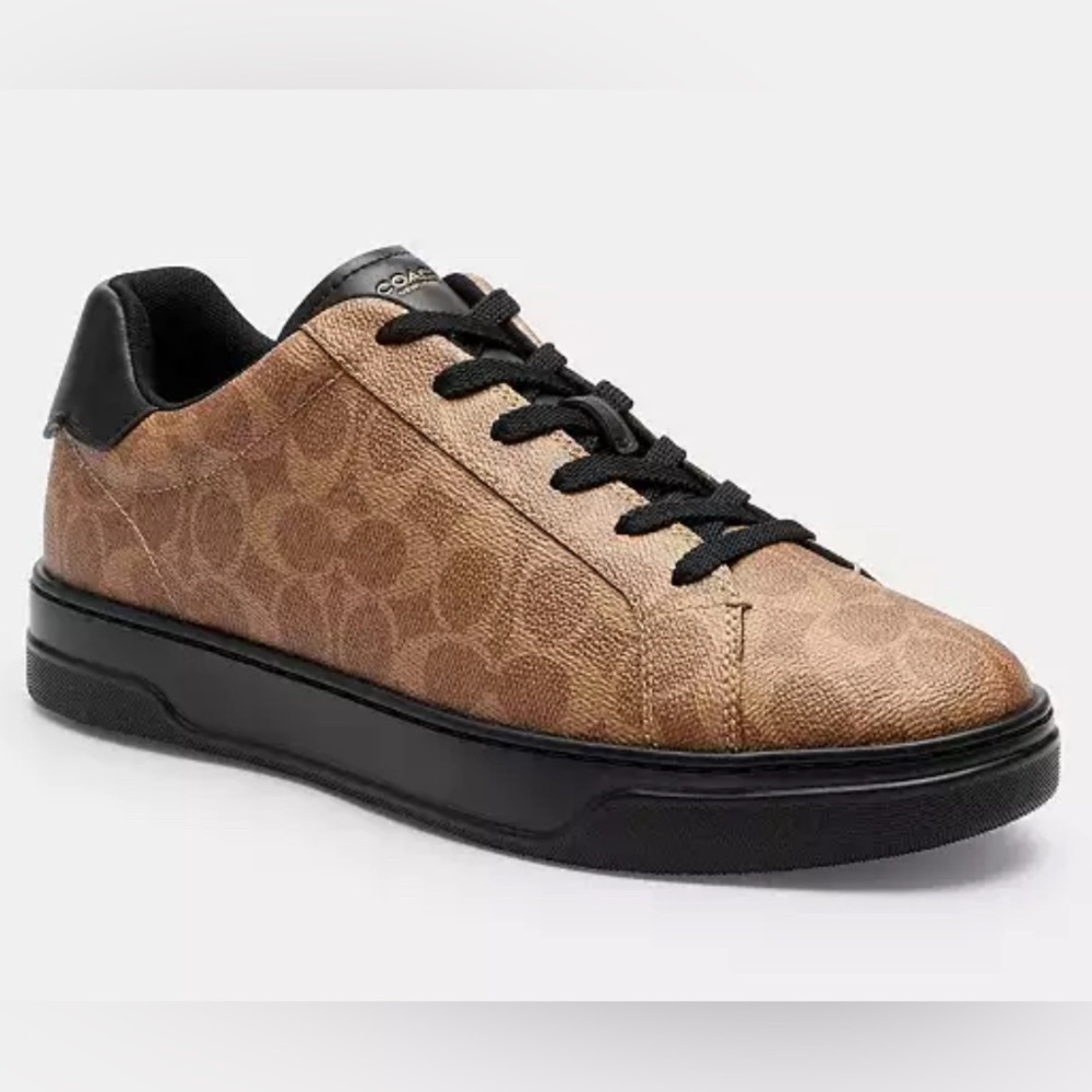 Coach Men's Tan and Black Sneakers